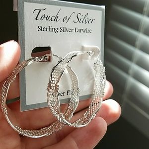 Touch of Silver sterling silver earings
